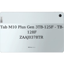 Coolacs Lenovo Tab M10 Plus Gen 3 (3. Nesil) TB-125F - TB-128F Kılıf 360° Dönebilen Standlı Tablet Kılıfı