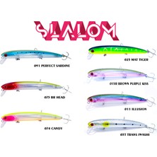 Fujin Slalom SL115F 13.6gr 11.5cm Floating Maket Balık 075 Br Head