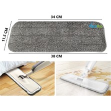 Viscomop Sprey Mop Yedek Bezi 2'li Set Tüm Setlere Uyumlu