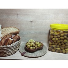 Arestoolive's Kırma Yeşil Zeytin - Edremit Çıtır Kırma - Süzme Ağırlık 1 kg