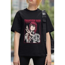 Populus Anime Chainsaw Man Makima Tişört