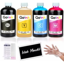 Goink Hp Officejet Enterprise Color X555XH Pigment Mürekkep 500 ml 4 Renk (Muadil)
