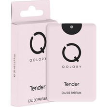 Qolory Tender Eau De Pocket Perfume 20 ml Unisex Cep Parfüm