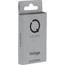 Qolory Vintage Eau De Pocket Perfume 20 ml Unisex Cep Parfüm