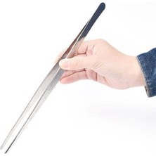 Barbekü Maşa Cımbızı Et Kızartma Maşası Şef Cımbızı 30 cm