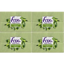 Fax Banyo Sabunu Zeytinyağlı Kalıp Sabun 4X125 gr x 4 Paket