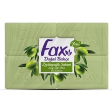 Fax Banyo Sabunu Zeytinyağlı Kalıp Sabun 4X125 gr x 4 Paket