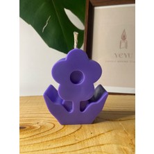 Yeyu Candles Mor Çiçek Soya Wax Mumu