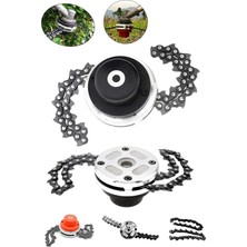 Proxtech  Motorlu Tırpan Universal Metal Başlık  Zincirli Tırpan Aparatı Başlığı Ot Canavar Başlık