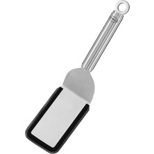 Rösle Silikon Uçlu Paslanmaz Çelik Spatula 26 cm
