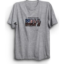 Kiss, Flag, Rock Metal Grup Tişörtü