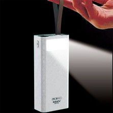 Subzero 30000 Mah Powerbank Qc 3.0 Qualcomm Pd Hızlı Şarj 22.5W LED Işıklı Göstergeli Taşınabilir Powerbank