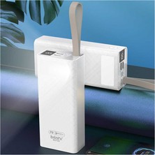 Subzero 30000 Mah Powerbank Qc 3.0 Qualcomm Pd Hızlı Şarj 22.5W LED Işıklı Göstergeli Taşınabilir Powerbank
