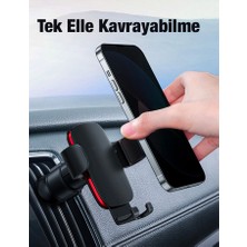 Westus Araç Içi Havalandırma Bölmesi Telefon Tutucu iPhone 14-13-12-11 Pro-Pro Max-Mini-Samsung S22-S21-NOTE20 Uyumlu Sarsılmaz Araba Araç Içi Klima Bölmesi Telefon Tutucu