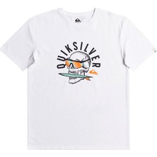 Quiksilver Qsrockinskull Erkek Renkli Tişört
