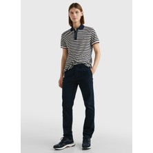 Tommy Hilfiger Normal Bel Normal Paça Straight Mavi Erkek Pantolon MW0MW28884DW5