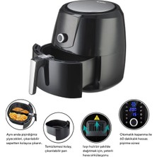 Kumtel Digital Fastfryer Xxl 8.5l ( Yağsız Fritöz Airfryer ) Haf-06