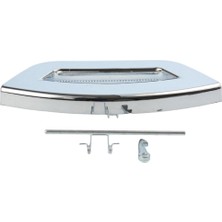 Hotpoint Ariston Uyumlu MVDB8614SXCIS - MVDF9614SXCIS Çamaşır Makinesi Kapak Mandal Tutamağı Inox