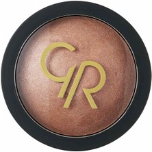 Golden Rose Baked Stardust Blusher No: 107 Peach Pink - Işıltılı Allık