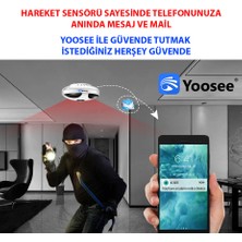 Yoosee Hd 1080P 2.0mp Ip Akıllı Wifi 360 Derece Panoramik 3D Görünüm Vr Güvenlik Kamera ile Fisheyes Lens