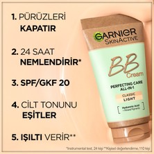 Garnier Hyaluronik Aloe Klasik BB Krem - Açık Ton