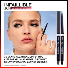 L'Oréal Paris Infaillible Automatic Jel Göz Kalemi - Mat Siyah