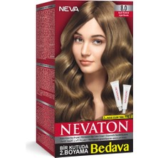 Neva Ton Kalıcı Krem Saç Boyası 8.0 Açık Kumral