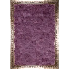Dericibey Gold Varaklı Mor Renk Toskana Halı 120 x 180 cm