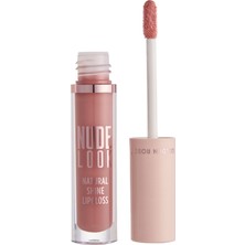 Golden Rose Nude Look Natural Shine Lipgloss No: 03 Coral Nude - Naturel Renkli Dudak Parlatıcısı - 8691190967420