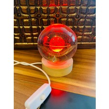 MYK Hediye ve Sanat Atölyesi Işıklı Usb li Cam Dünya