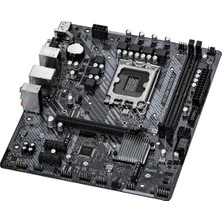 Asrock H610M Hdv/m.2 Ddr4 Soket 1700 Ddr4 3200MHZ Pcı-E 4.0, M.2, Usb3.2 HDMI DVI Dp Matx Anakart (ASRH610M-HDV)