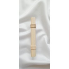 Rattan Sandık Doğal Rattan Bambu Dolap Kulpu 128 mm
