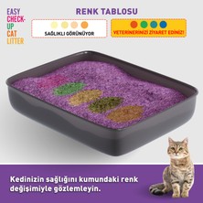 Metapet Renk Değiştiren, Erken Teşhis Akıllı Kedi Kumu, Yavru Kedilere Uygun, Doğal Tozsuz Bentonit, 1 Kg.