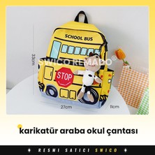 Swico Remado Sevimli Karikatür Desen Baskılı Anaokulu Çantası (Yurt Dışından)