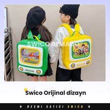 Swico Remado Sevimli Tv Şekilli Anaokulu Çantası (Yurt Dışından)