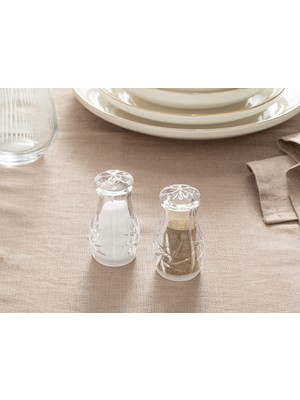 English Home Wendo Cam 2'li Tuzluk - Bıberlık 4,7x8,2 cm Şeffaf