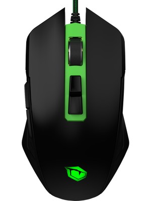 Pusat V11 10000 DPI 8 Tuşlu Kablolu RGB Oyuncu Mouse - Siyah