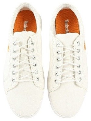 Timberland Seneca Bay Oxford Canvas - White Erkek Ayakkabı