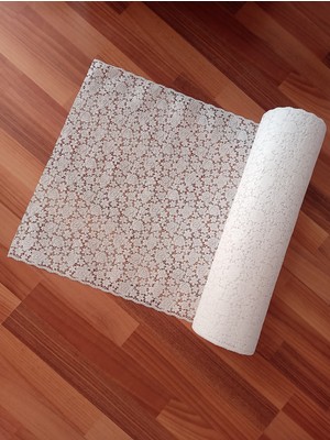 Style Pvc Dantel Kaymaz Raf Dolap ve Çekme Örtüsü DANTEL-05GÜL