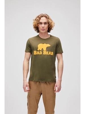 Bad Bear Erkek Tişört Haki Hardal Bad Bear Tee