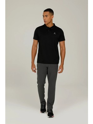 Lumberjack Erkek Basic Polo Yaka T-Shirt  Sherman CT461 Siyah/black 13S43CT461