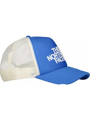 The North Face Logo Mavi Trucker Şapka