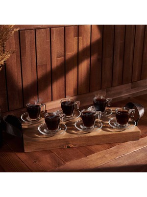 Paşabahçe 95753 Casablanca 12 Parça Fincan Seti - 70 ml