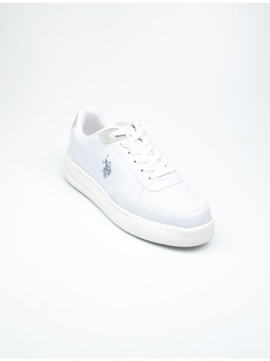 U.S. Polo Assn. Elta Kadın Beyaz Sneaker