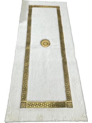 Dericibey Osmanlı Motifli Gold Varaklı Peluş Halı 170 x 240 cm