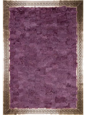 Dericibey Gold Varaklı Mor Renk Toskana Halı 160 x 230 cm