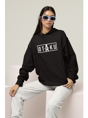 Populus Anime  Otaku Team Kapşonlu Sweatshirt