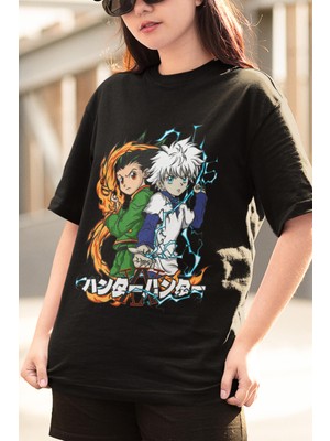 Populus Anime Gon Killua Tişört