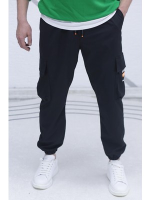 Wafrazon Erkek Jogger Kargo Cepli Paraşüt Pantalon 3