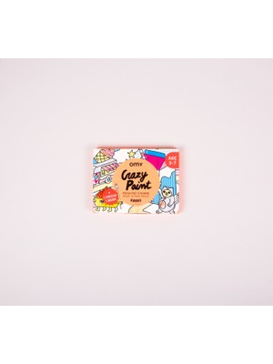 Crazy Paint Kawaii - Kendinden Boya Baskılı Boyama Kağıdı